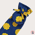 Bright Yellow Flower (Navy)