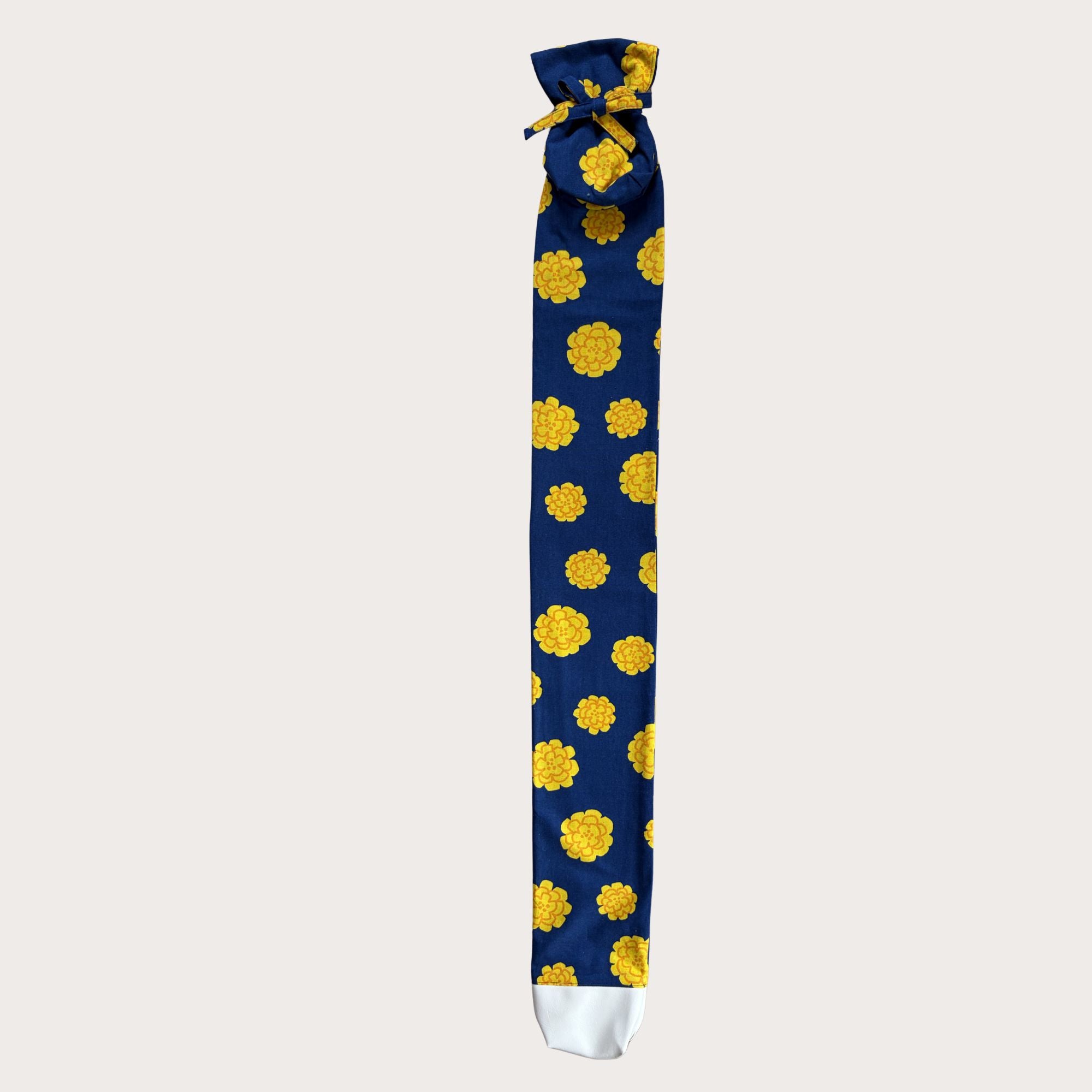 Bright Yellow Flower (Navy)