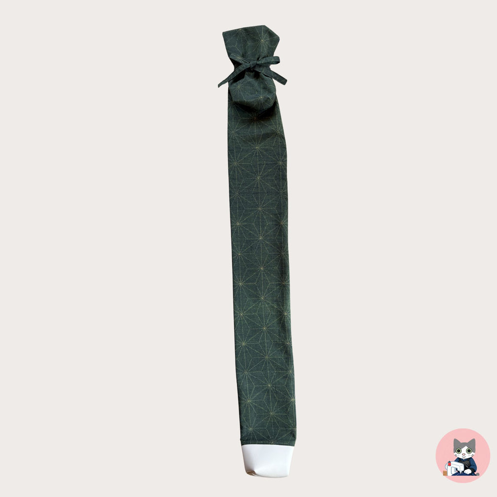 Green Hemp-Leaf Pattern