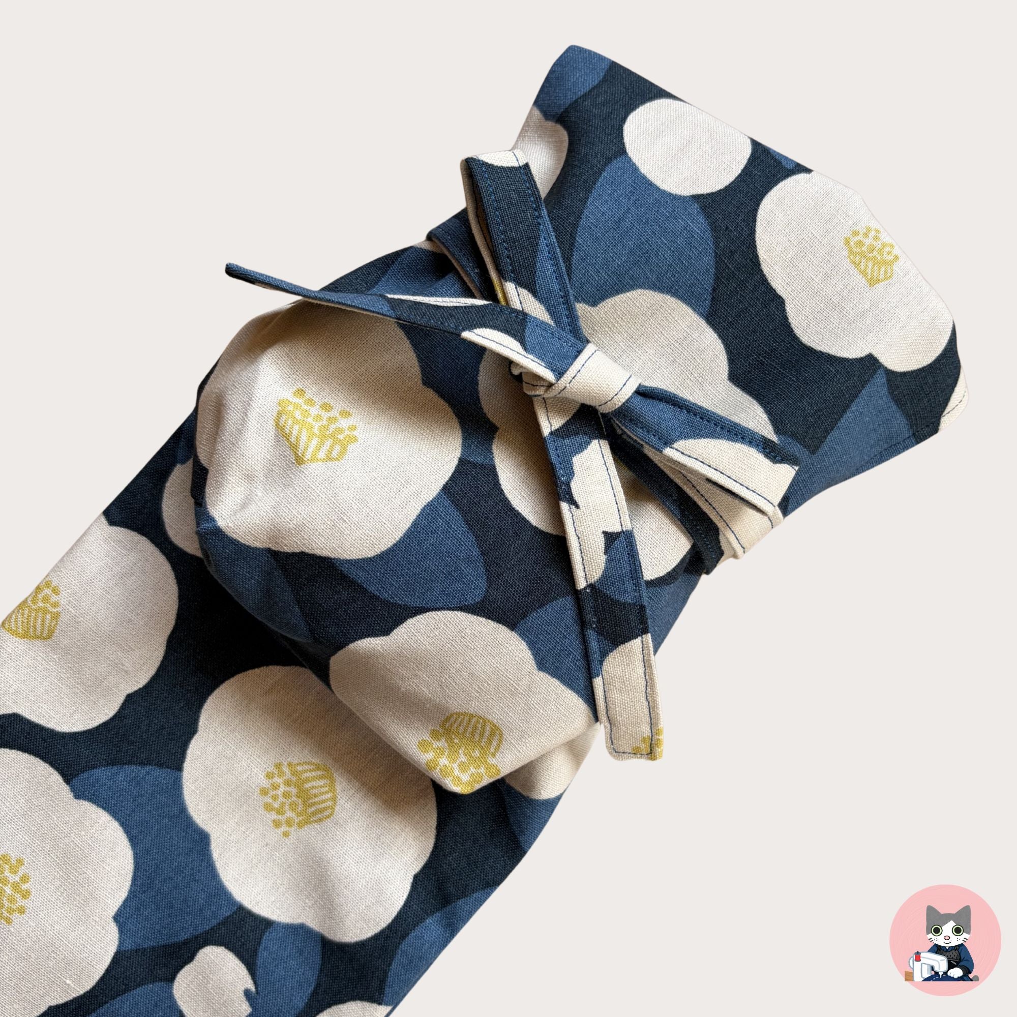 White Camellia (Blue)