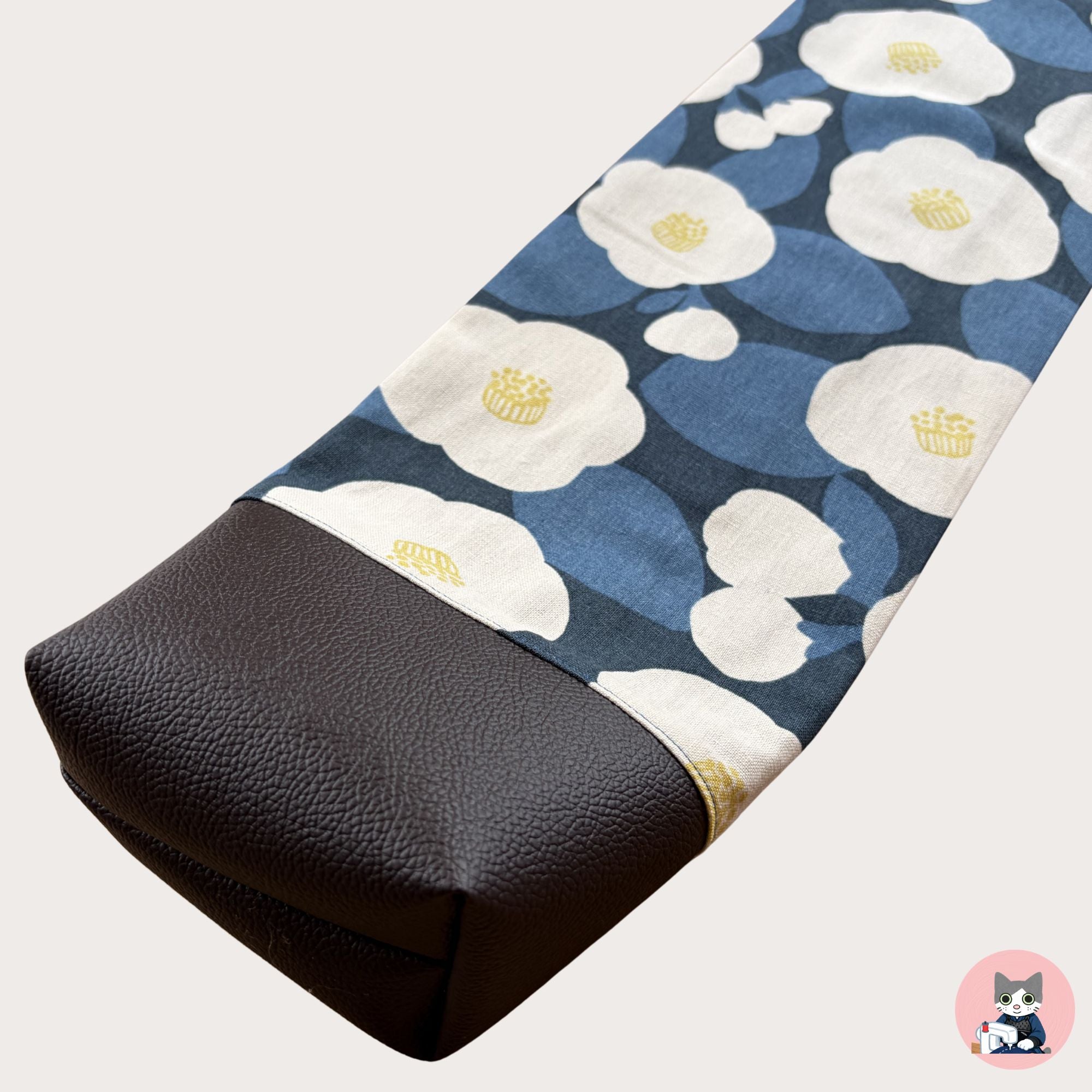 White Camellia (Blue)