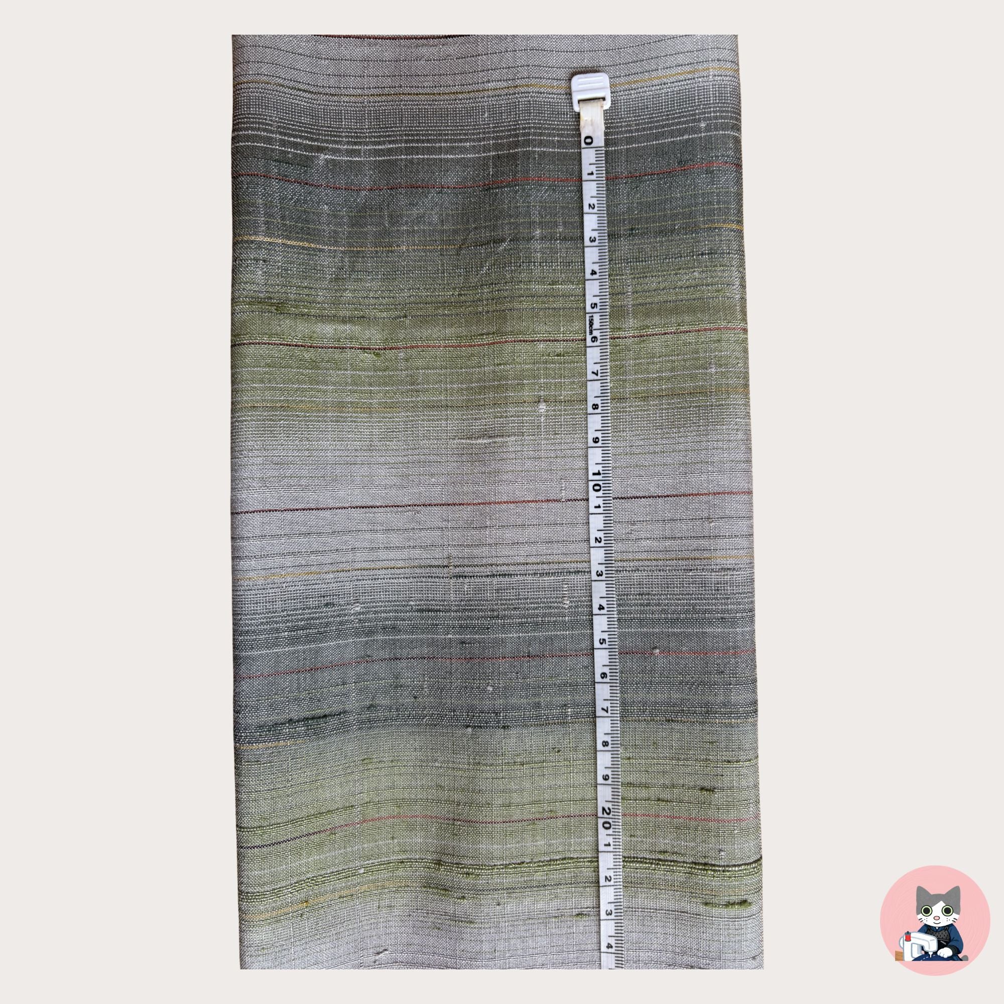 Gray-Green Stripe Pattern