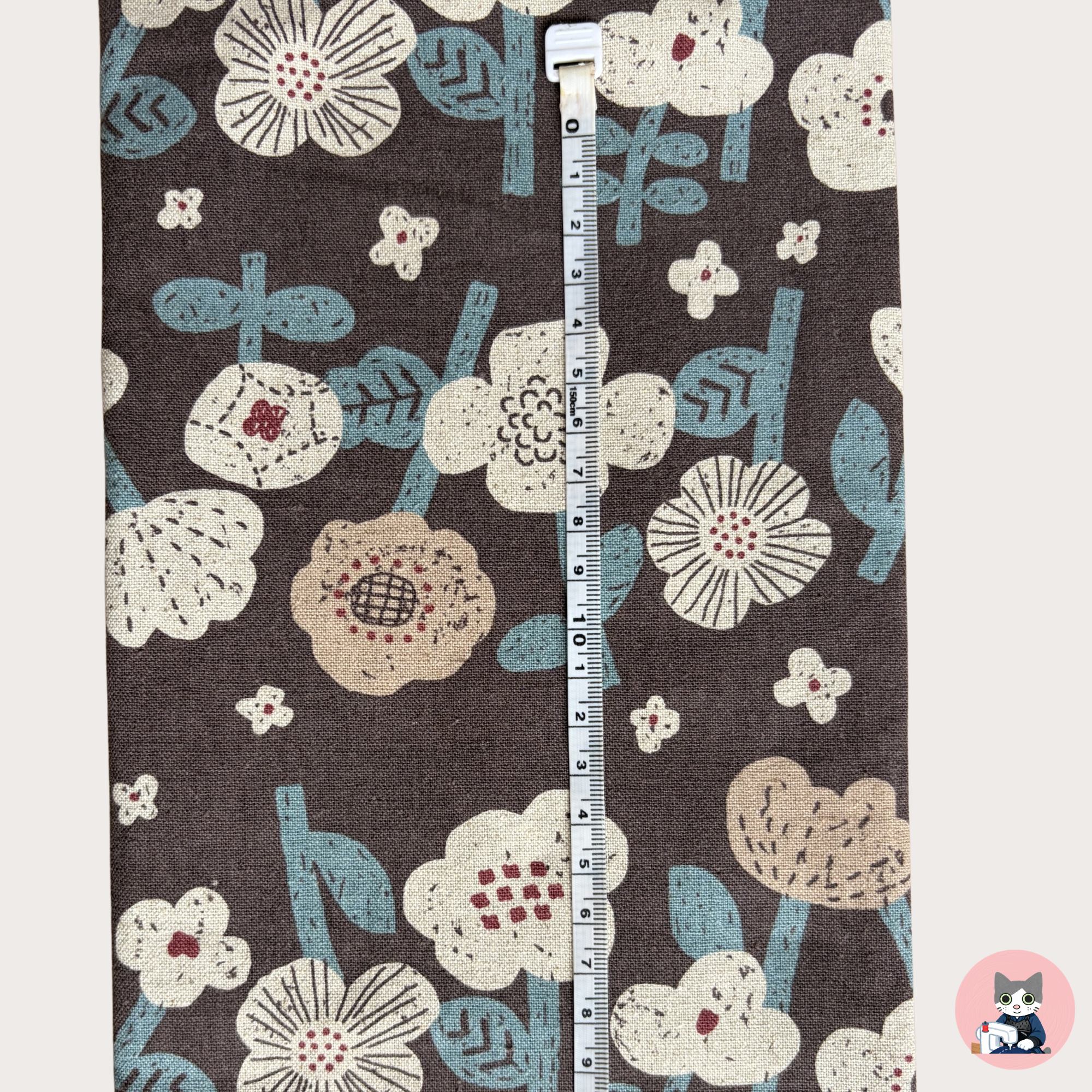 A Nordic Floral (Brown)