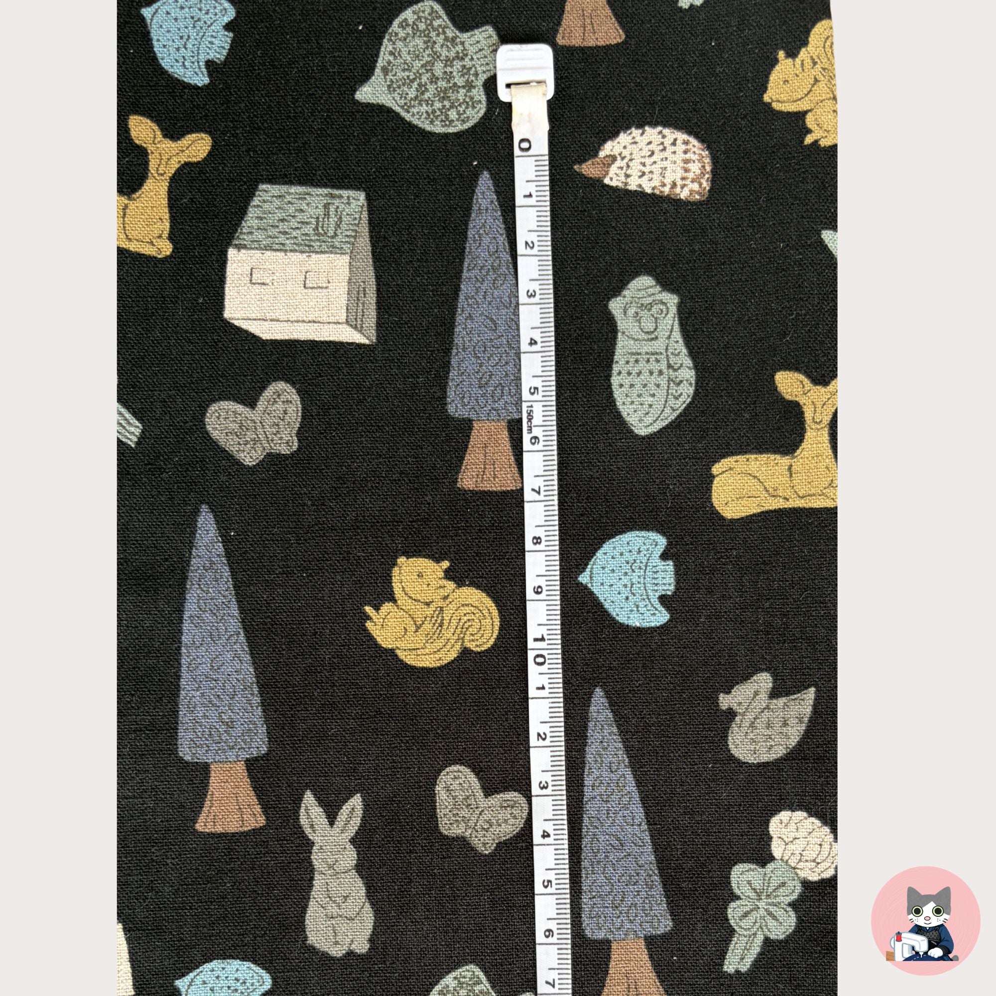 Forest animal friends (Black)