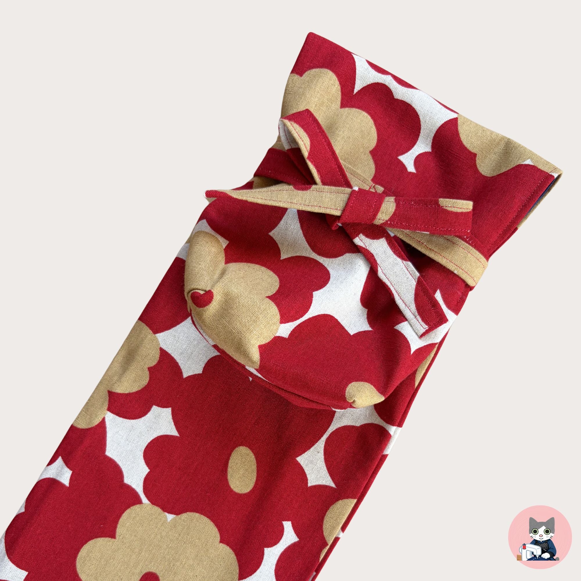 Scarlet Blossoms (Natural & Red)